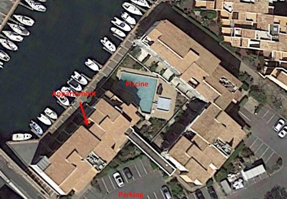 Cap'Nomad Studio Cote Mer - Balcon - Piscine - Parking 阿格德 外观 照片